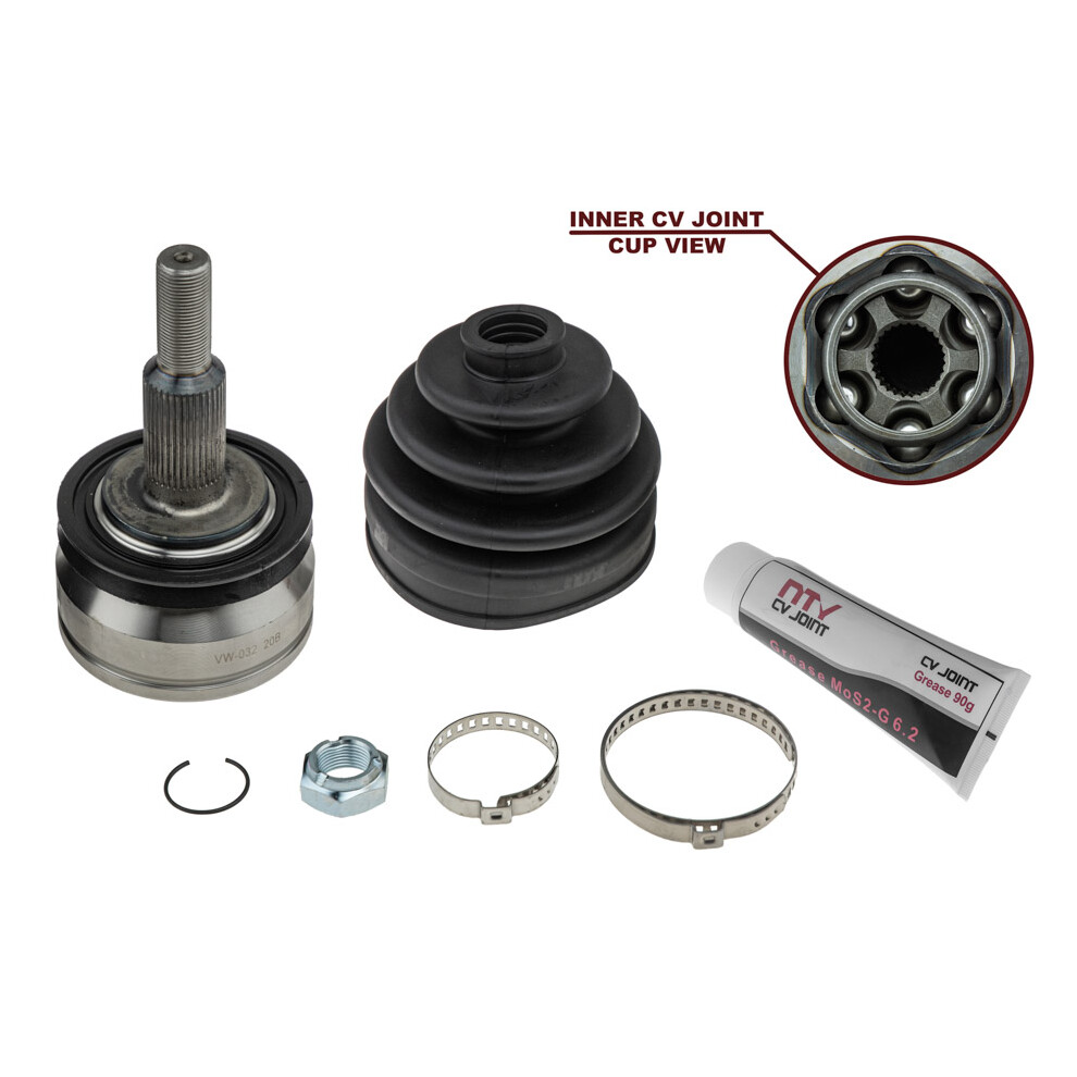 JOINT KIT DRIVE SHAFT NPZ-VW-032 FORAXA 2.0L CFCA/CCHA/CAAC/CAAB/CAAA 2.0L 4cyl - Image 6