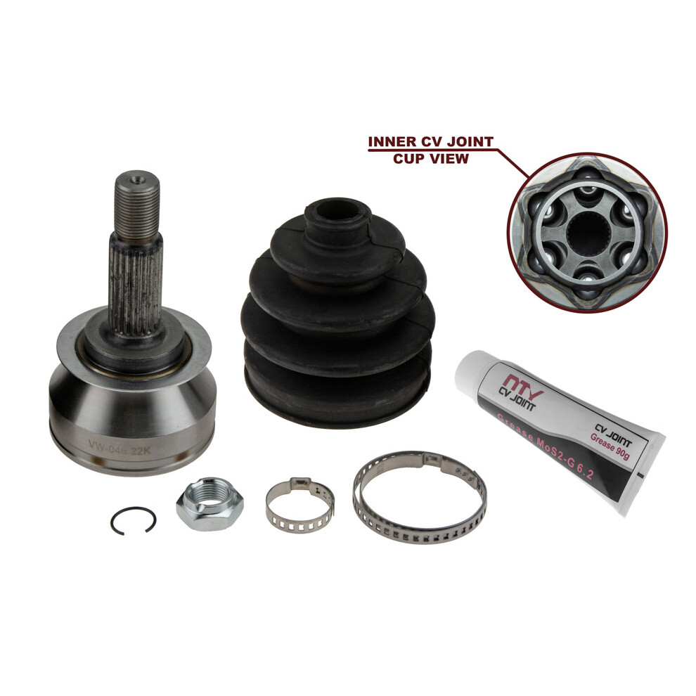 Nty Outer Cv Joint For Vw Up 11-, Skoda Citigo 11-, Seat Mii 11
