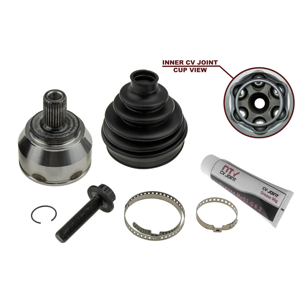 Nty Outer Cv Joint For Vw Amarok 2.0Bitd 10