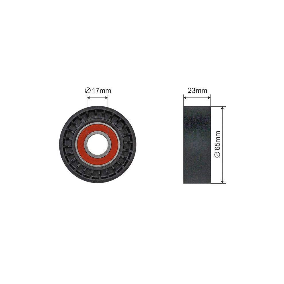 TENSIONER PULLEY VRIBBED BELT RNK-AR-019 FOR ZASTAVA ALFA ROMEO FIAT 1.2L 10 KA - Image 9