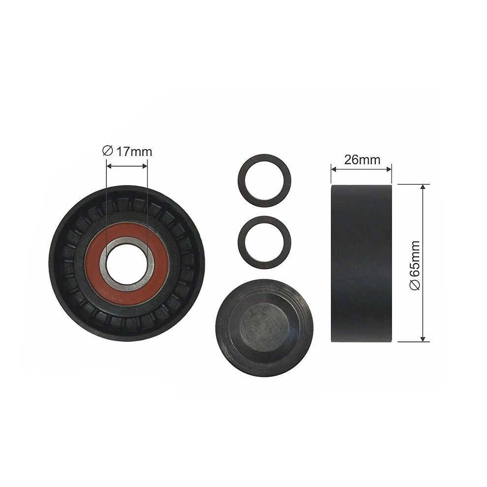 N.T.Y. RNK-AU-011.NTY Deflection/Guide Pulley, V-ribbed belt for AUDI,PORSCHE,VW - Image 12