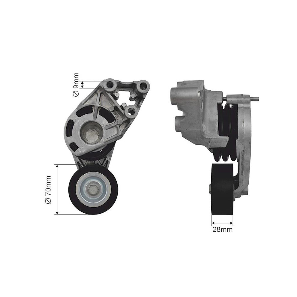 Belt Tensioner Pulley For Audi A2 00-05 Seat Ibiza Cordoba 02-09 5902048179463