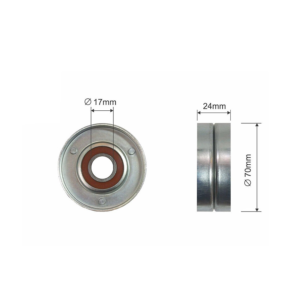 Belt idler pulley RNK-AU-051 NTY for SKODA VW SEAT - Image 8