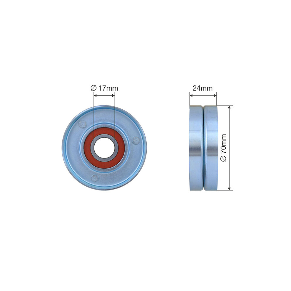 ✅Fits NTY RNK-AU-074 PULLEY IDLER V-BELT ⭐UK Seller⭐ - Image 10