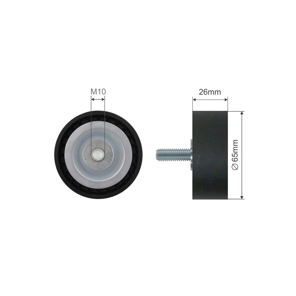 TENSIONER PULLEY VRIBBED BELT RNK-BM-002B FOR BMW 1/X6/F6/F86/X5/F5/F85/3/F3/7 - Image 11