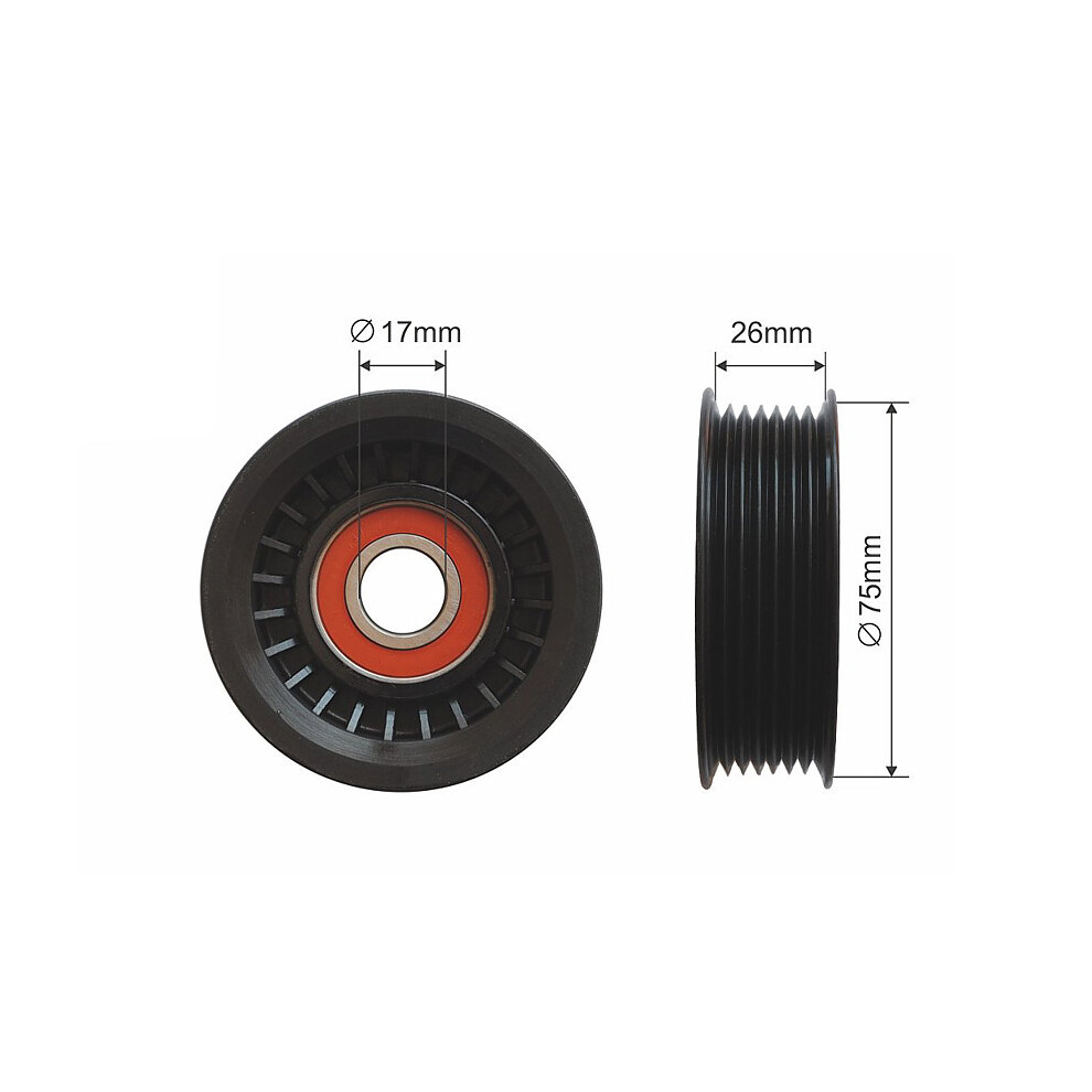 Pulley Idler V-Belt For Dodge Dakota Ram 1500 92- 5902048232915