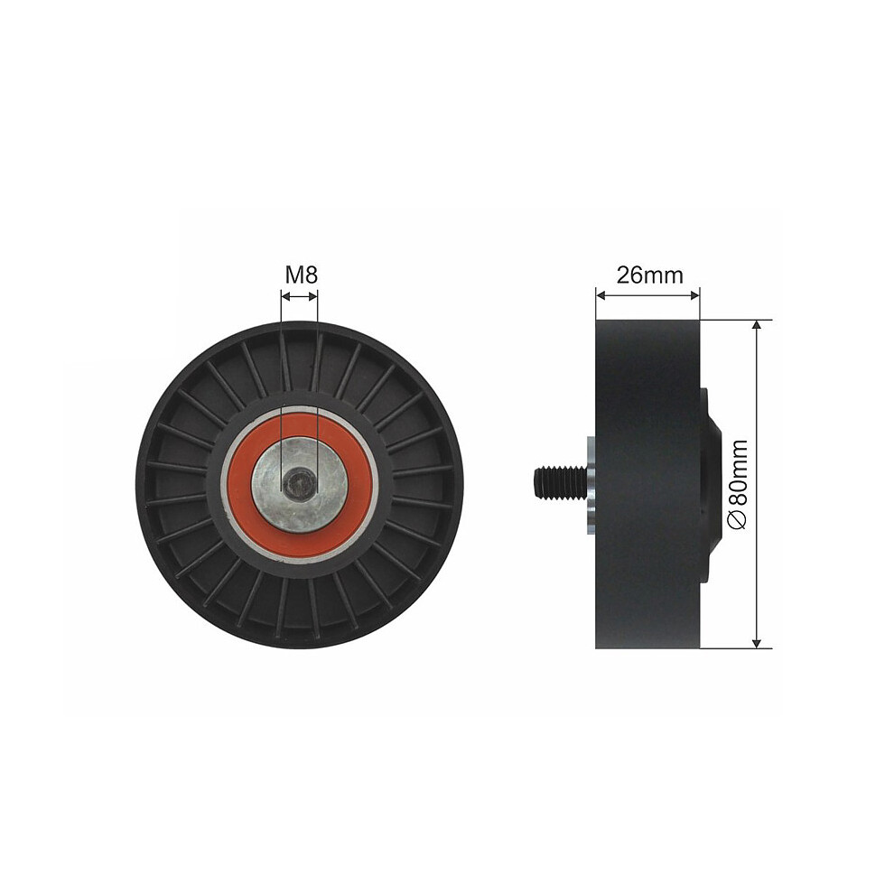Fits NTY RNK-CT-036 PULLEY IDLER V-BELT ⭐UK Stock⭐ - Image 11