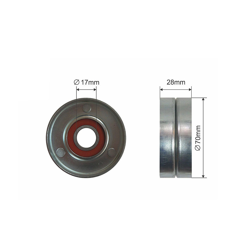 NTY Idler Pulley Serpentine Belt Tensioner RNK-KA-004 for Hyundai KIA - Image 10