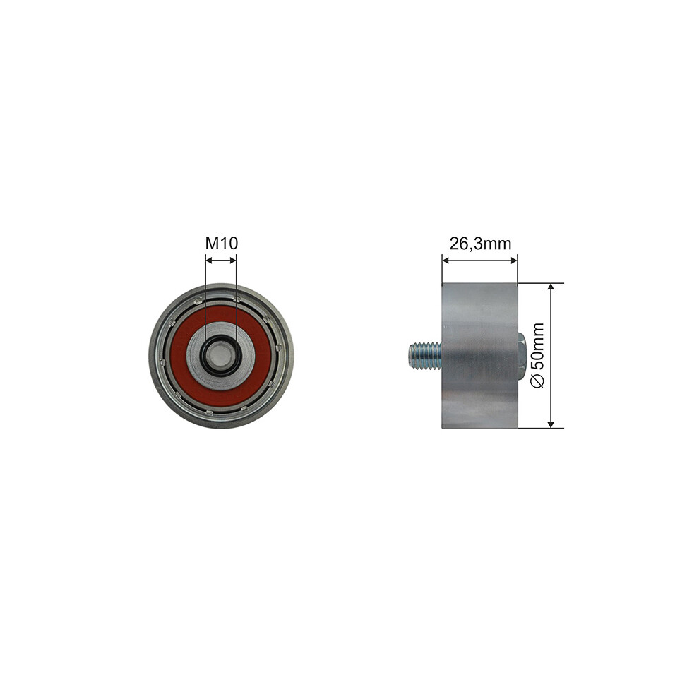 PULLEY IDLER V-BELT For KIA PICANTO 1.0 11--image-OPC-PGYQ5Z5-NEW