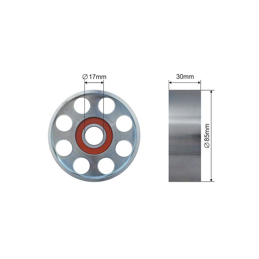 TENSIONER PULLEY VRIBBED BELT RNK-LR-014 FOR LAND ROVER DEFENDER/Station/Wagon - Image 10