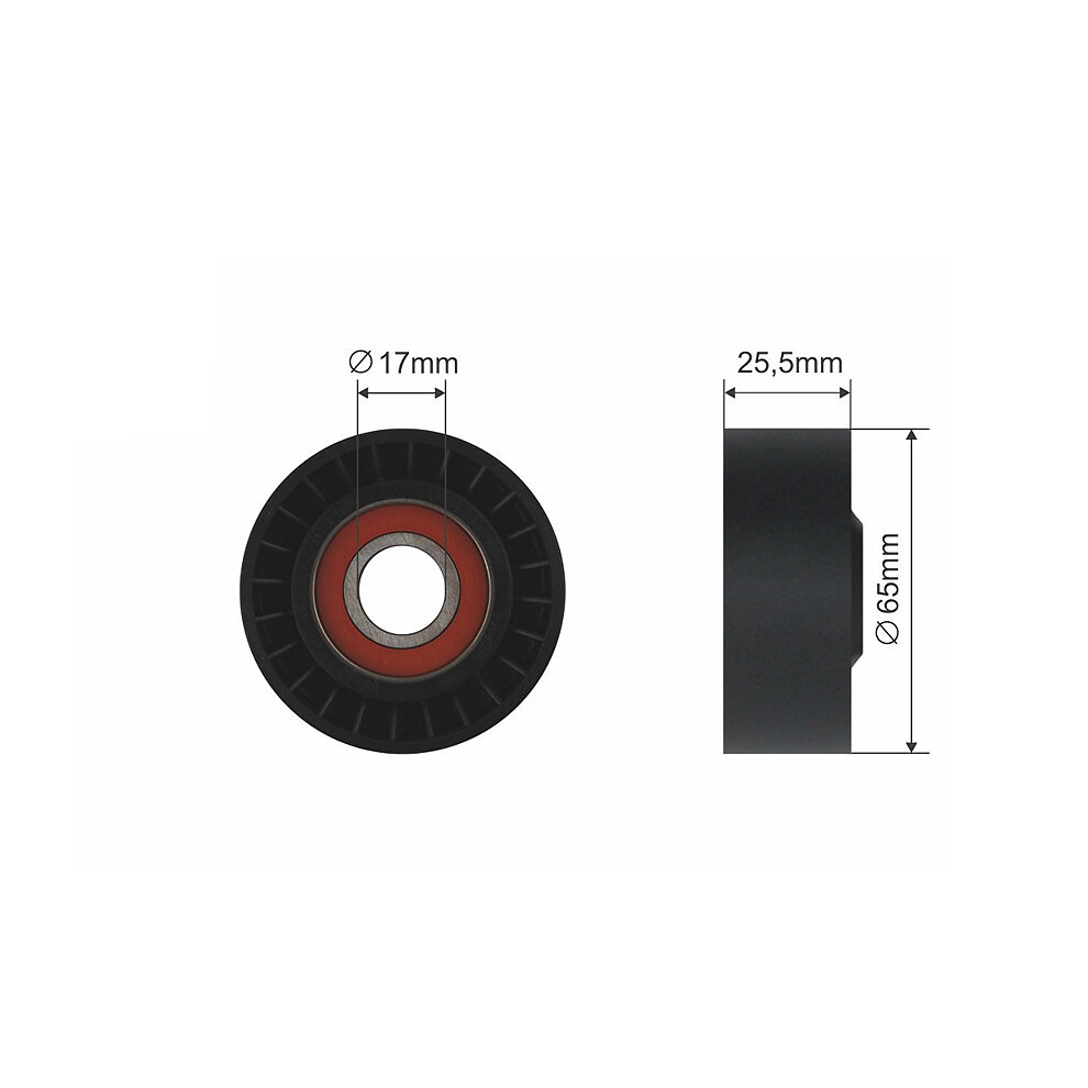 V-belt tensioner pulley RNK-ME-009 NTY for MERCEDES-BENZ VITO / MIXTO Van VIANO - Image 13