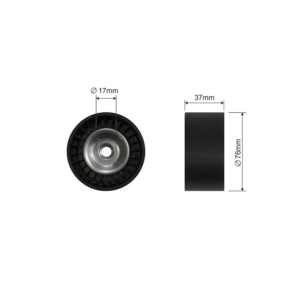 NTY Tensioner Pulley for Serpentine Belt RNK-HD-024 for Honda - Image 10
