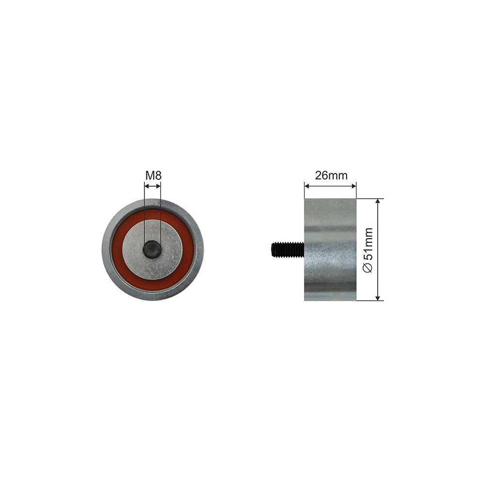 V-belt pulley RNK-MS-005 NTY for PEUGEOT CITROËN - Image 13