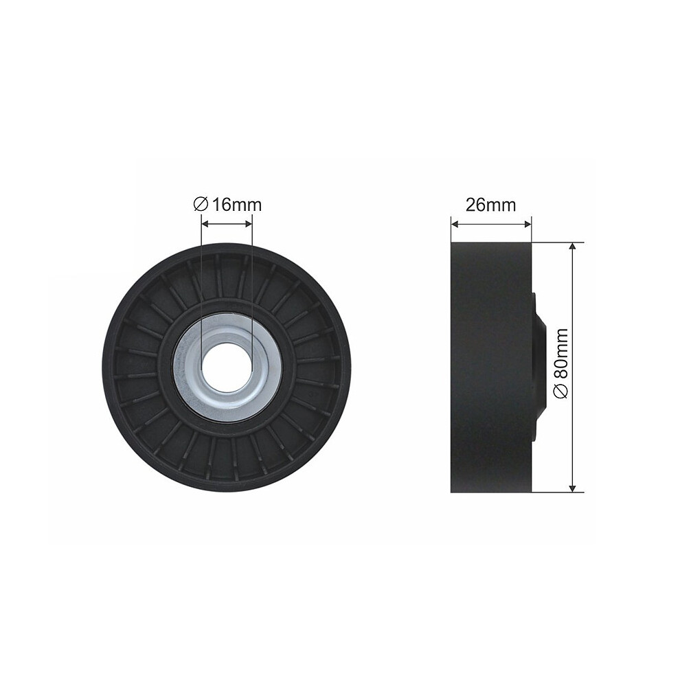 DEFLECTION PULLEYGUIDE PULLEY VBELT RNK-ME-021 FOR MERCEDES-BENZ SPRINTER/3-t - Image 9