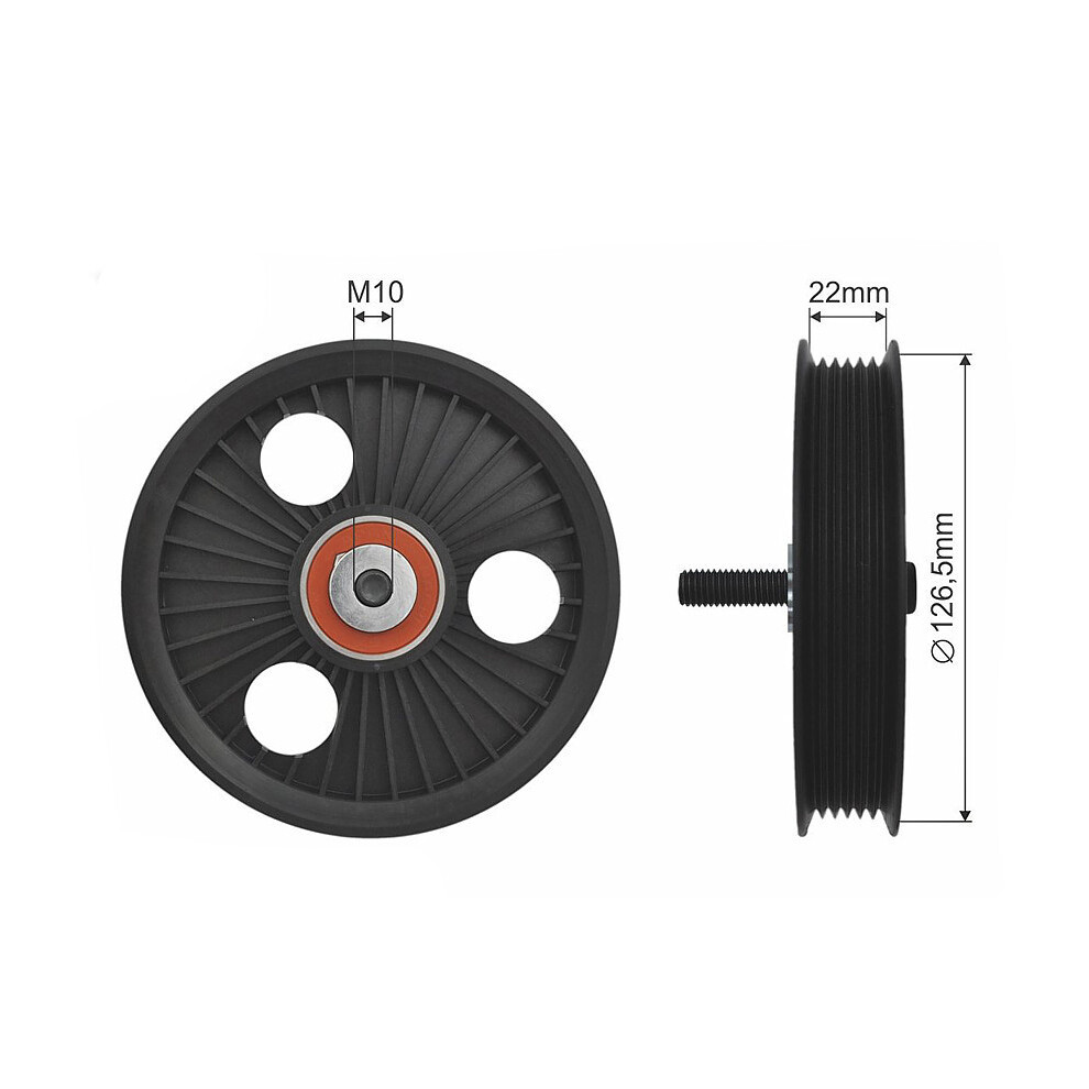 Fits NTY RNK-RE-008 PULLEY IDLER V-BELT ⭐UK Stock⭐ - Image 11