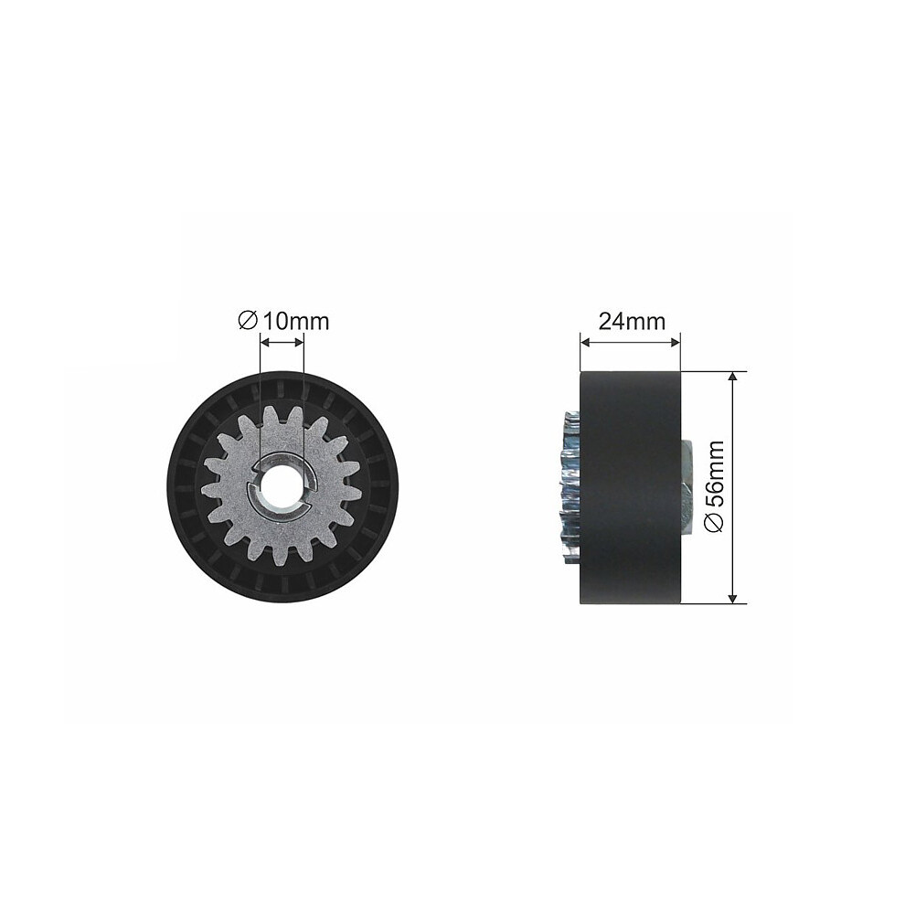 N.T.Y. RNK-RE-010.NTY Tensioner Pulley, V-ribbed belt for DACIA,NISSAN,PEUGEOT,P - Image 8