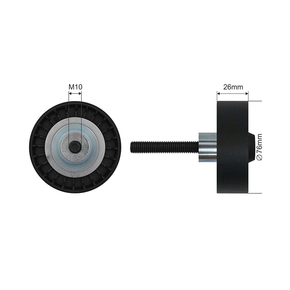 Belt idler pulley RNK-VW-002 NTY for VW SEAT AUDI SKODA - Image 6