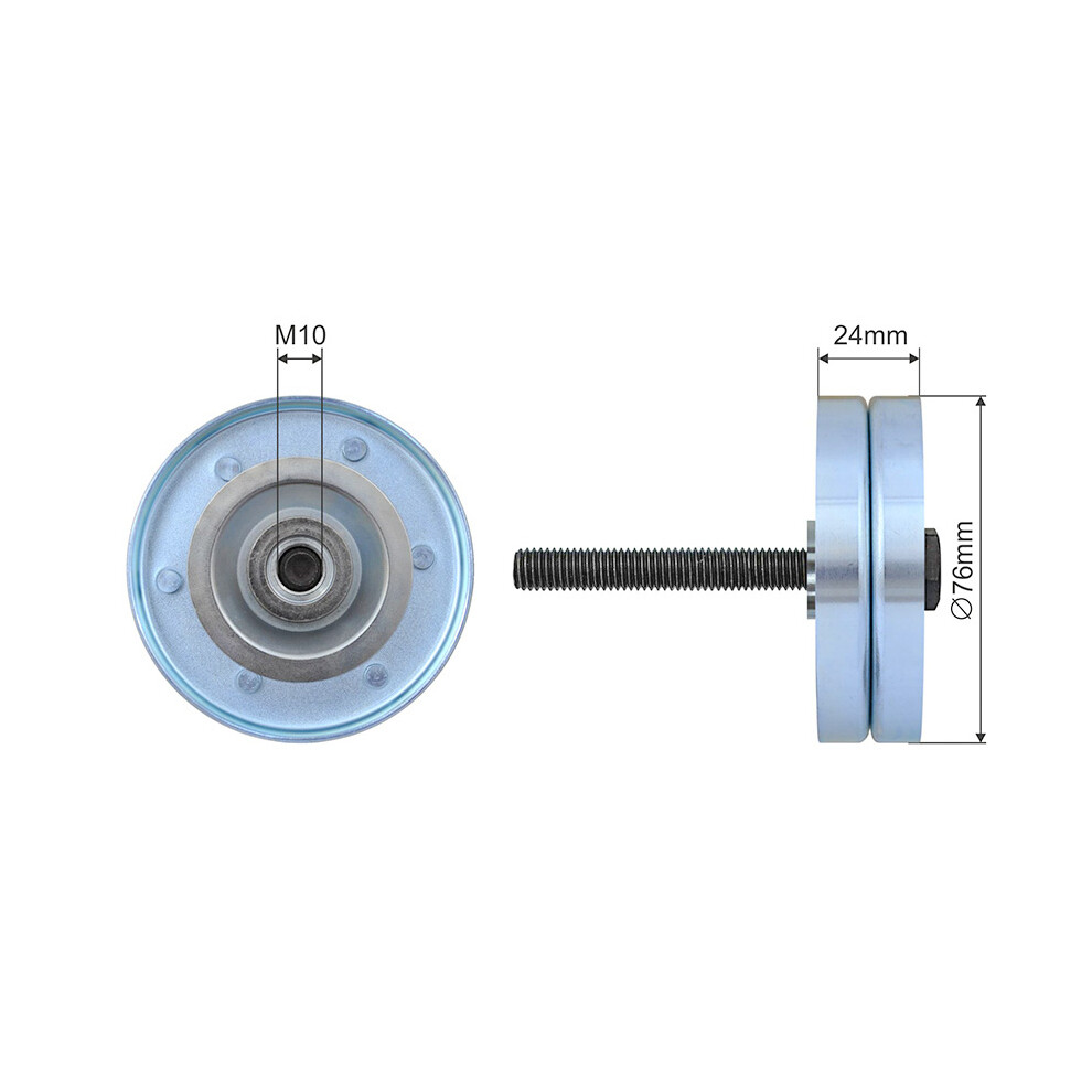 PULLEY IDLER V-BELT FOR SEAT CORDOBA IBIZA III IBIZA IV IBIZA IV-image-OPC-PGYQ6HZ-NEW