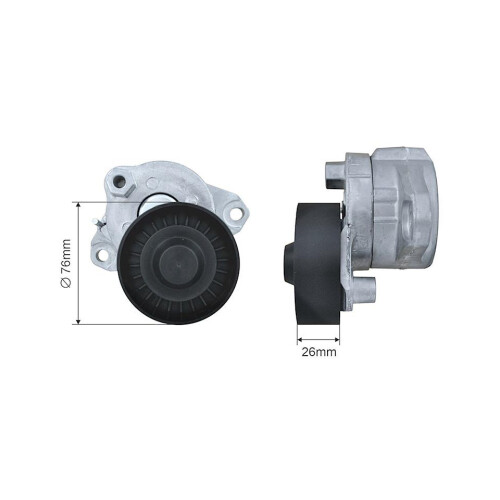 NTY BELT TENSIONER PULLEY FOR MERCEDES-BENZ CLASS C 04- CLASS E 05-