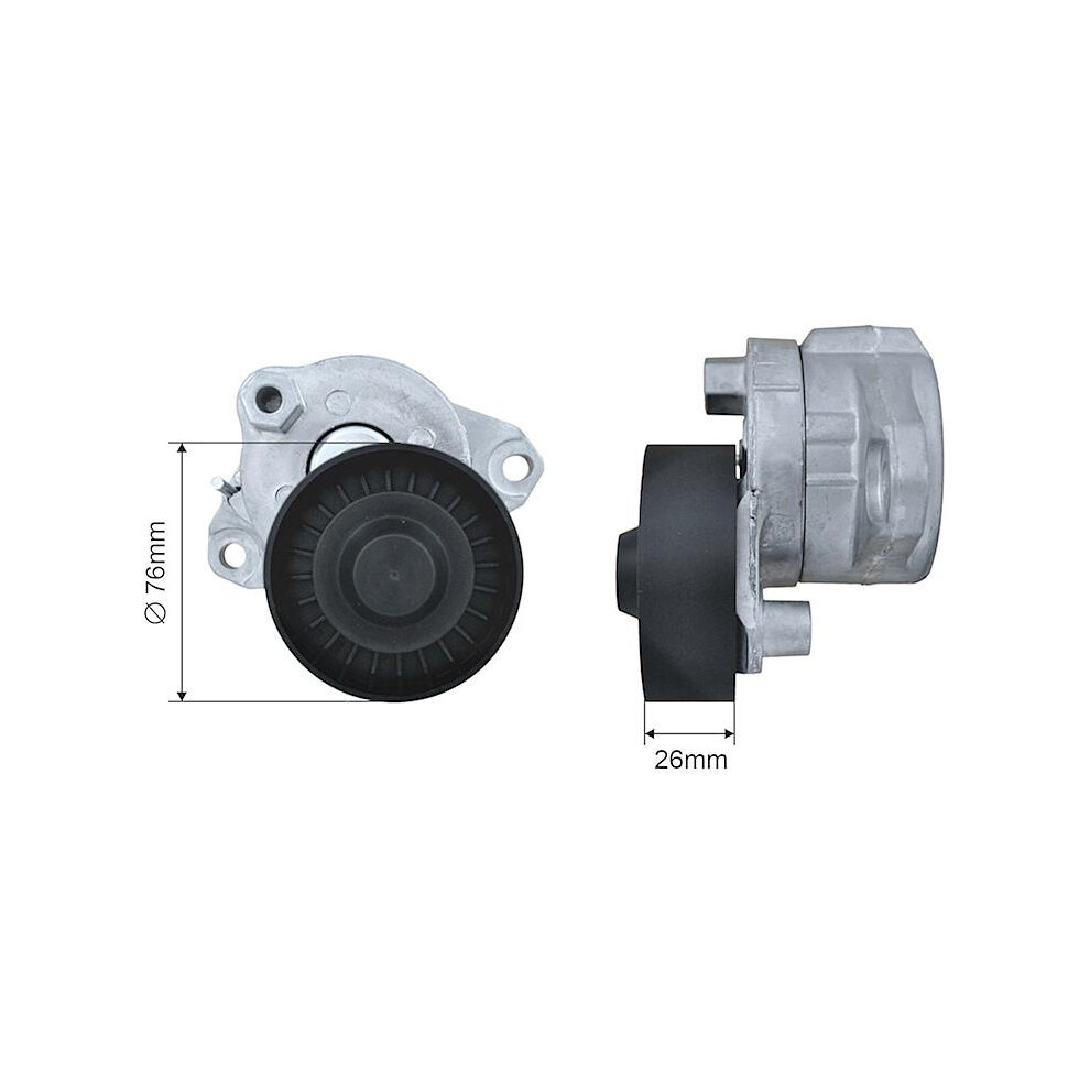 Fits NTY RNK-ME-012 BELT TENSIONER PULLEY - Image 9