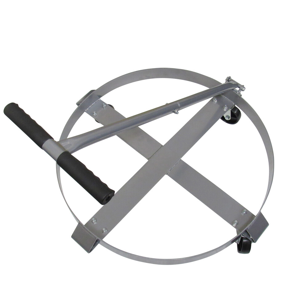 55 Gallon Drum Dolly Trolley With Handle & Caster Wheels (Heavy Duty) 600988562851