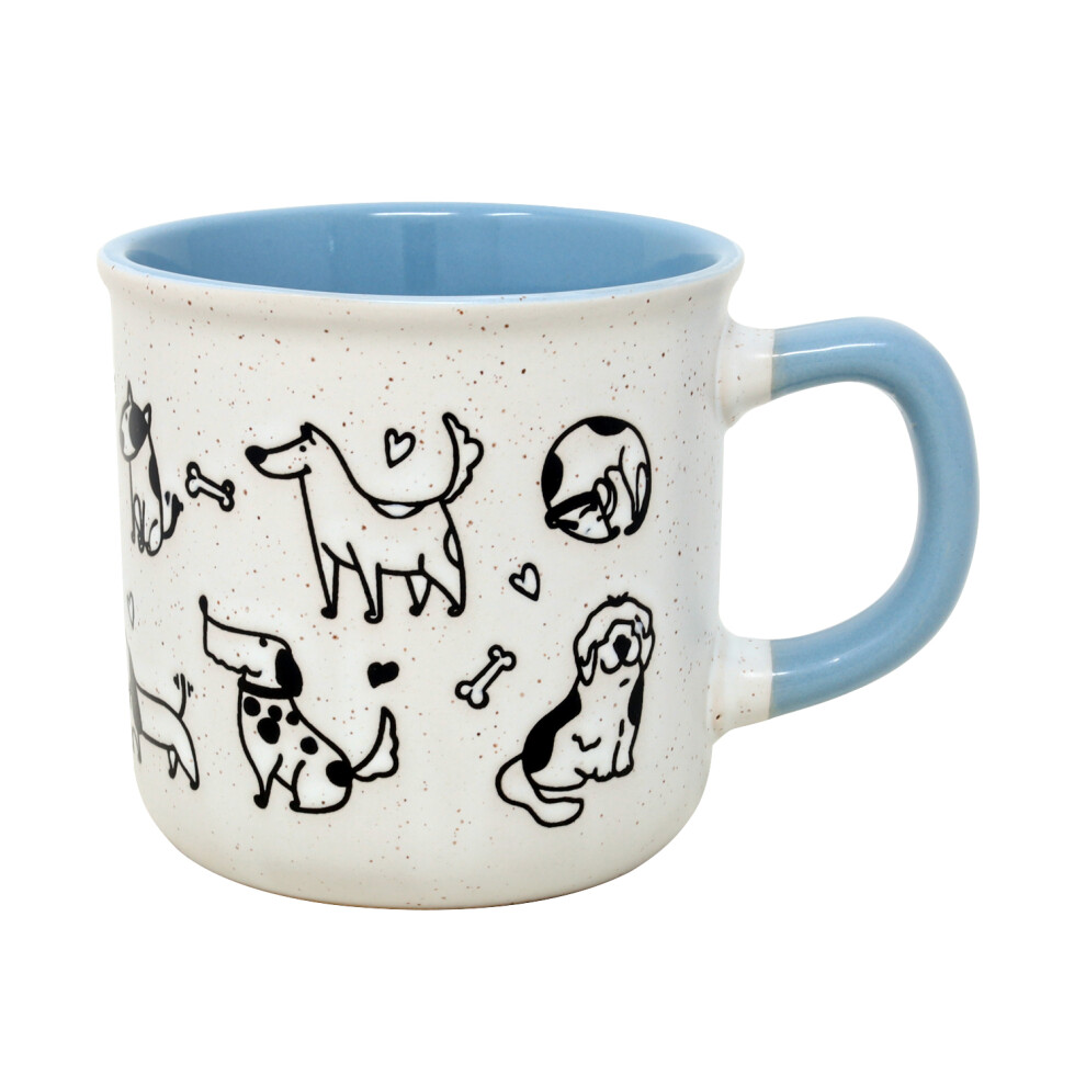 Mad About Mugs Coffee Mug Tea Mug Dog Stoneware Dishwasher Microwave Safe Hot Beverage 270Ml