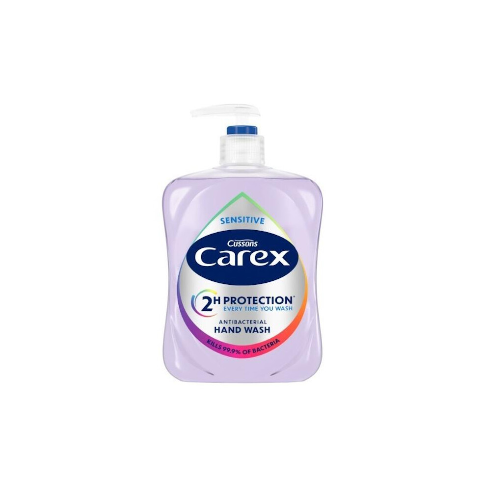Carex 6 X Sensitive Antibacterial Handwash 500Ml
