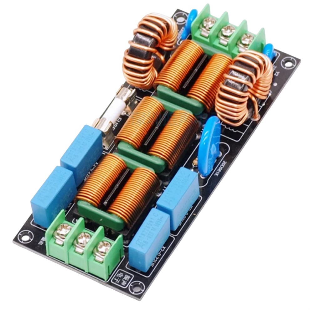 Alimentation audio CA 220 V à quatre niveaux, filtre, mode différentiel 110 V, normes de sécurité CEM FCC, 16 A