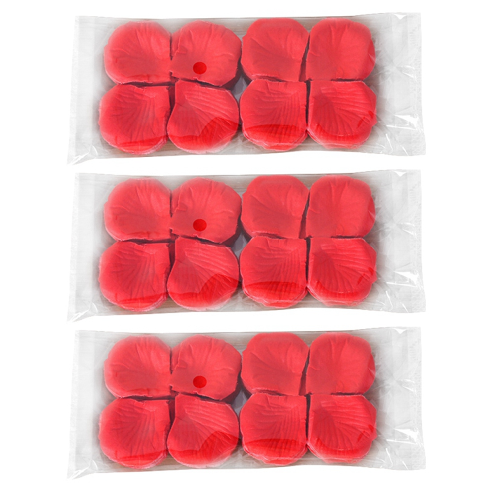 Torribaly 3000Pcs Rose Petals,Fake Flower,Rose Petals For Bed & Valentines Decorations,Marry Me Decorations,Artificial Red