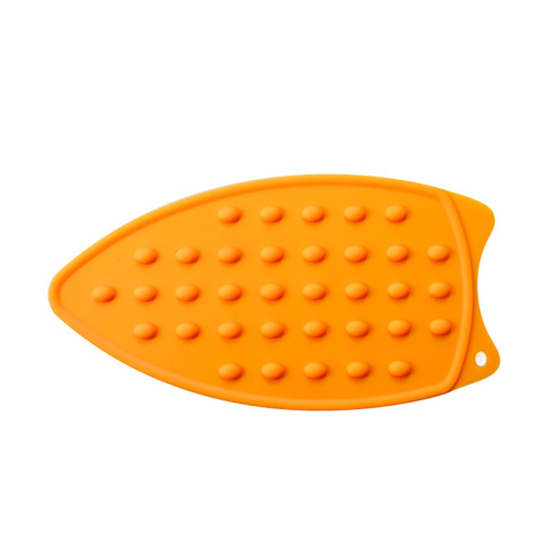 Mini supporto da stiro in silicone resistente al calore, supporto da stiro portatile per viaggi e quilting, rosso 2