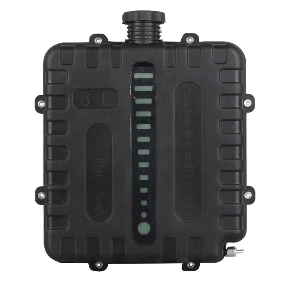 Réservoir de carburant pour chauffage à air 8 L avec bouchon pour voiture, camion, camping-car, caravane, robuste et rigide