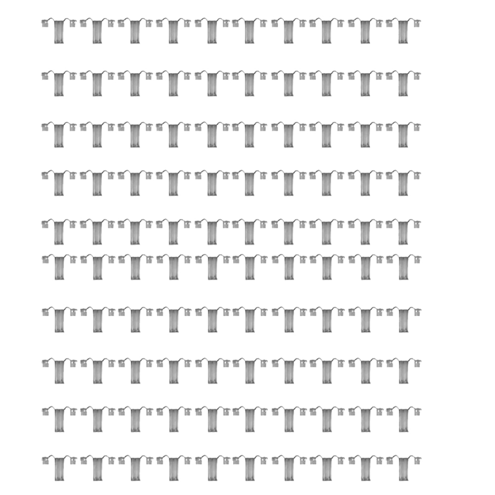 100Pcs 35Mm Solar Panel Photovoltaic Water Guide Clip Stainless Steel Deflector Mud Drain Button Redirection Clips 4852715942665