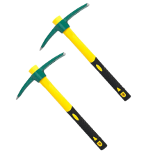 Pickaxe Mattock Hoe Heavy Duty Gardening Hand Pick, Pick Ax Tool for Digging Weeding Exploration Camping
