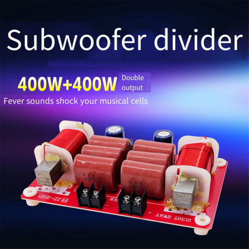 800W Audio Frequency Divider Crossover Subwoofer Dual Voice Coil Luidspreker