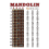 Affiche de mandoline, guide des accords, formation musicale, doigté sur le manche 5