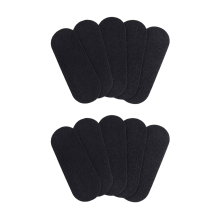 10 PCS Ceiling Fan Filters, Activated Coconut Carbon Filter Filters for Blades Eliminate Odors, Dust Oval