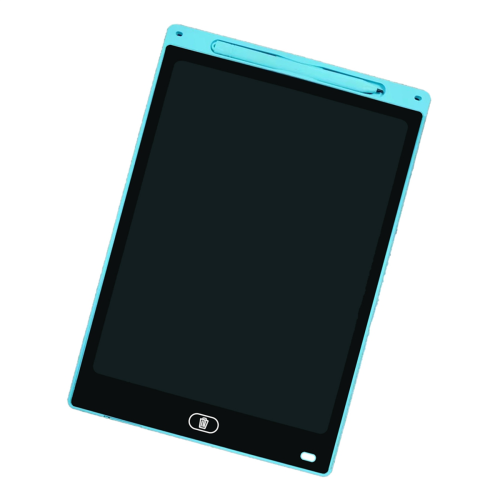 Tablet de desenho LCD de 8,5 polegadas, colorido, grafite, para escrita, para crianças, natal, aniversário, azul 2