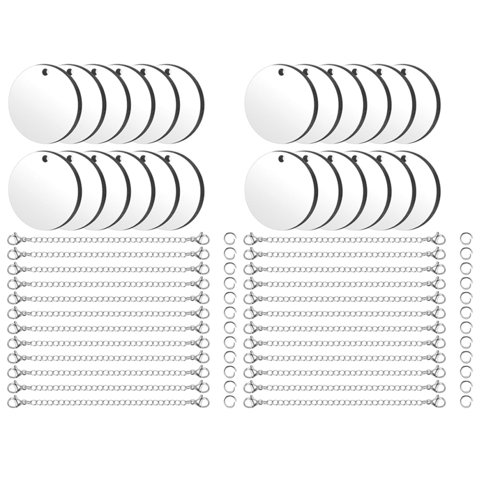 Lot de 72 breloques pour gobelets avec poignée, décorations personnalisées pour plaques nominatives, argent