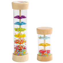2-pack regenmaker stokbuis voor kinderen rammelaar schudder muziek sensorisch auditief instrument speelgoed