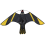 Bird Repeller Kite Simulation Eagle Flash Reflective Wind Pigeon for Backyard Lawn Farm Garden,1.4m 1
