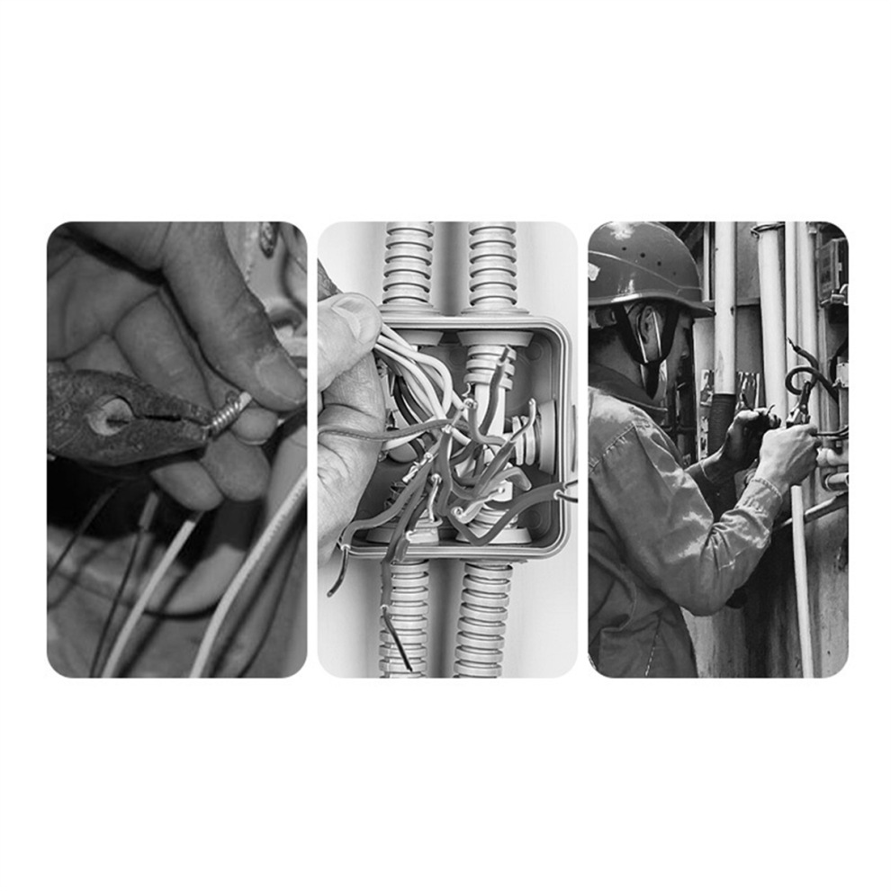 2-Teiliges Drahtverdrehwerkzeug, Kabelabisolierer Und Twister-Bohrer, Abisolierwerkzeuge FüR 2,5–6 Quadratmillimeter DräHte-image