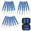 21Pcs Car Terminal Removal Tool Kit Cable Plug Remove Puller Electrical Wire Crimp Connector Pin Extractor Blue 1