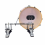 Basdrumpatch, drumvel percussie-instrument accessoires, baspatches wit 11 x 11 cm 7