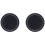 Patch de grosse caisse, accessoires pour percussions, patchs noirs 11 x 11 cm 2