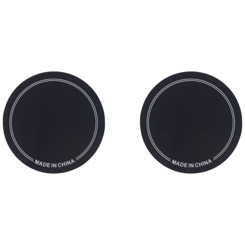 Patch de grosse caisse, accessoires pour percussions, patchs noirs 11 x 11 cm