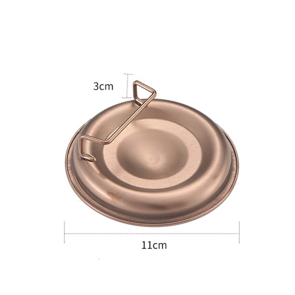 Lot de 3 supports à soupe, spatule de cuisine, support à cuillère, ustensile de cuisine en acier inoxydable, louche