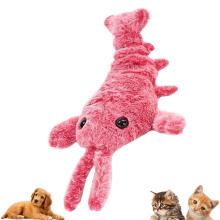 Jouet interactif en peluche pour chien Floppy Lobster, jouet à mâcher, activé par le mouvement