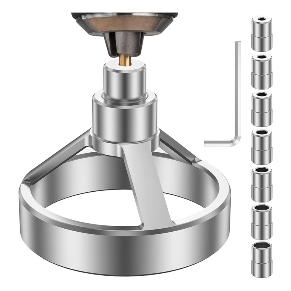Vertical Hole Punch Locator, Woodworking Straight Drilling Positioner With 6 Drill Bushings 5/6/7/8/9/10Mm 4852715956808