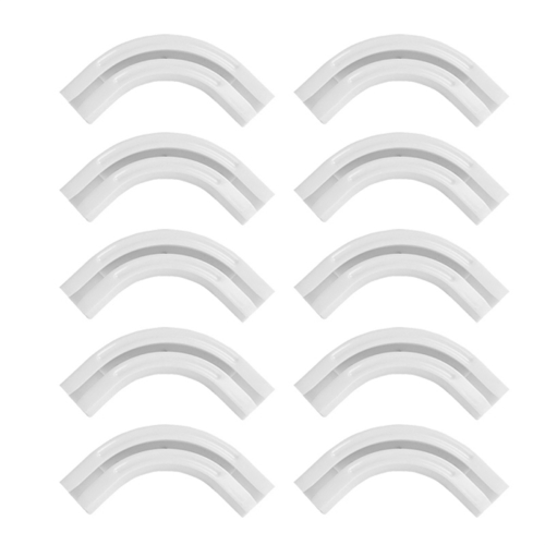 90 Curved Connector, Can Be Flexibly Bent Ceiling Mounted Curtain Track, Suitable for Track 1