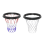 Rete da basket portatile, staccabile, professionale e di design 1